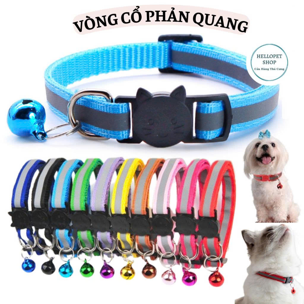 Vòng cổ chó phản quang